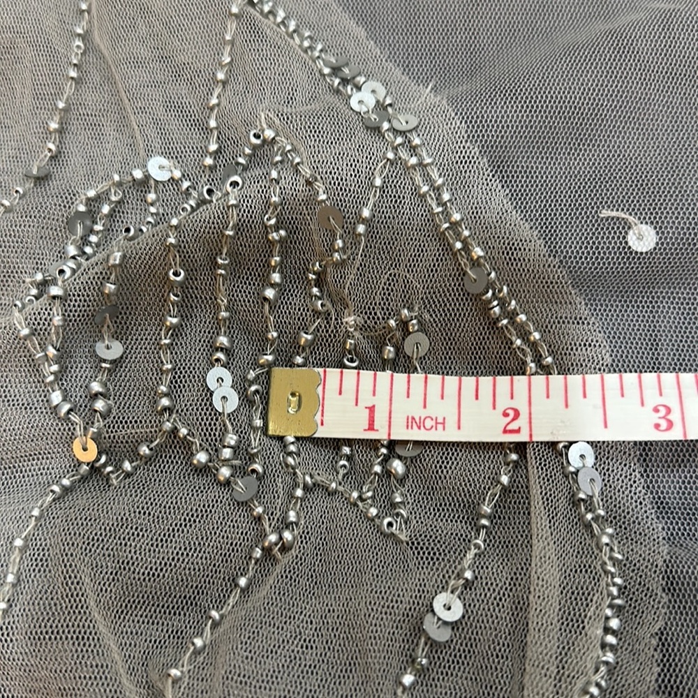 π Gray Sequined blouse π - Picture 10 of 11